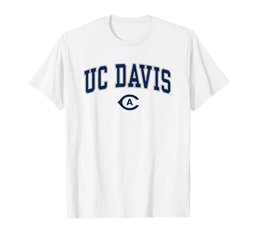 UC Davis Aggies Arch Over Officially Licensed White T-Shirt