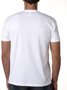 Next Level Mens Cotton Crew - White - M - (Style # 3600 - Original Label) - Image 2