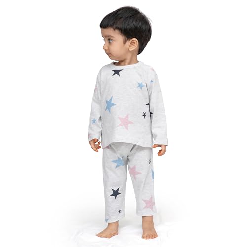 Image of Real Basics Cotton Clothing Sets for Boys & Girls - Unisex Clothing Sets Full Sleeve T-Shirt & Pant