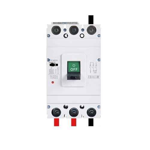 MCCB DC750V 3P disjoncteur solaire 80A à boîtier plastique pour haute protection