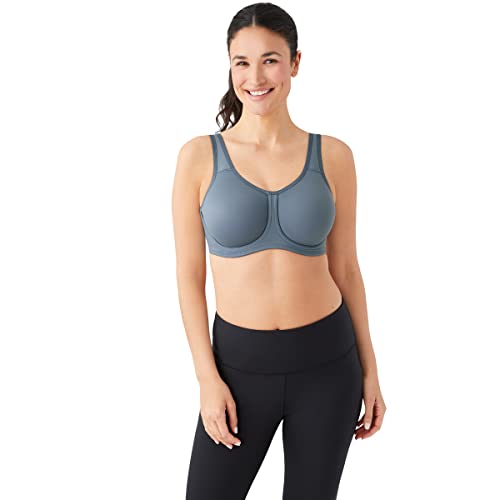 Wacoal Women's Plus Size Full Figure Underwire Sport Bra, Folkstone Gray, 36Dd #TOP4