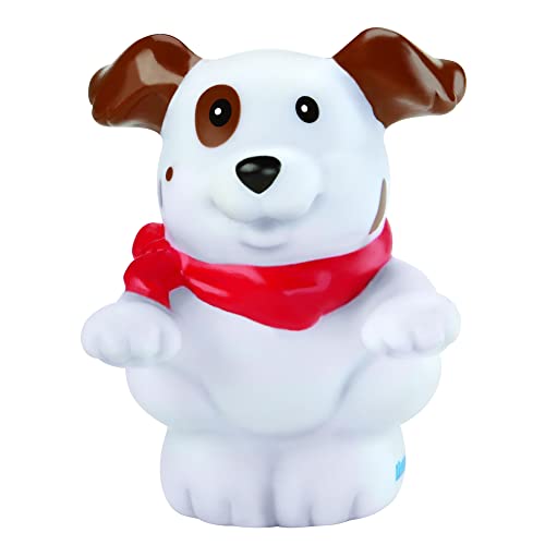 Figurine de chien Fisher-Price N9997 plastique robuste de remplacement à pois marron