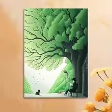 Impression sur toile paysage serein pour réchauffer un mur