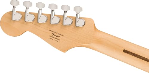 Image of Fender Squier Sonic Stratocaster - Arctic White Bundle with Mustang Micro Headphone Amplifier, Instrument Cable, Tuner, Strap, Picks, and Austin Bazaar Instructional DVD