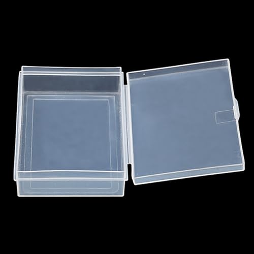 Image of Rectangle Plastic Beads Storage Containers Box (3.62 x 2.44 x 0.87 inch) with Lid, 12 Pack Plastic Clear Storage Containers with Lids for Beads,Earplugs,Pins, Small Items etc.
