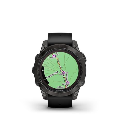 Garmin fenix 7 Pro Solar montre connectee Gray bracelet Noir - 5