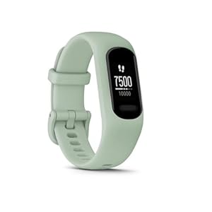 Garmin vivosmart 5, Smart Health and Fitness Activity Tracker with Touchscreen, Mint, Small/Medium