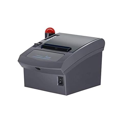 ACLAS 80mm Thermal Receipt Printer Kitchen Printer w/Buzzer & Auto Cutter ESC/POS Windows for Retail Receipt Printers (250mm/sec, USB + Ethernet Serial Port) Cover