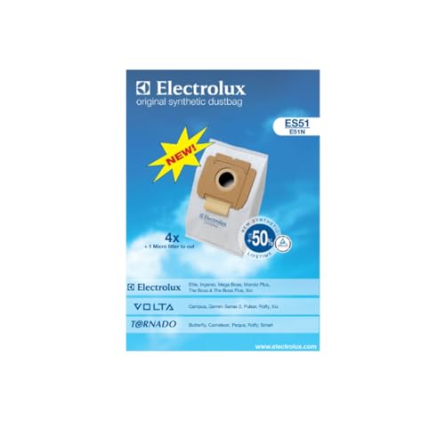 AEG GR5 Vacuum Cleaner Bags, TÜV Tested for Suction Performance, Service Life and Filter Effect, Pack of 8 Synthetic Dust Bags Size 5S plus 2 Micro Filters, Suitable for Vampyrino Smart Ingenio