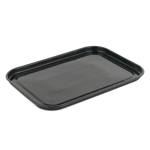 Salter BW12812EU7 Non-Stick Baking Tray – 36 cm Vitreous Enamel Coated Steel Flat Oven Pan, Large Oven Sheet, Bakeware for Baking/Roasting, PFAS-Free, Easy Clean, Dishwasher Safe, Oven Safe to 230°C