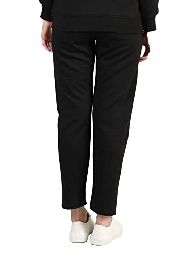 Image of CHKOKKO Women High Rise Gym Wear Sports Fitness Relaxed Track Pant