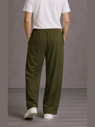 Image of Korean Pants for Man | Trekking Pants | Korean Trousers | Baggy Trackpants for Men - Effortless Style, Confident Feel, Free Movement, All-Day Comfort