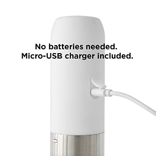 Rabbit Compact Electric Corkscrew Wine Bottle Opener (White), 10.75 Inches #TOP4