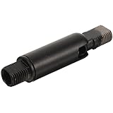 BUGUUYO Gewinde Schwenkbarer Deckenadapter für Geneigte Decken Pendelleuchten und Kronleuchter Schwarzer Lampenanschluss Vielseitiger Leuchtenhalter für Schräges Montieren