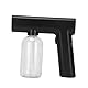 Tragbare Nanometer-Nebelsprühpistole, Multifunktionales Elektrisches Nebelgerät, Reinigungssprühgerät, Schnelle Zerstäubung für die Hausreinigung, 300 Ml Kapazität, (Black)