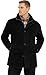 NYC Fashions Black Suede Jacket Men Western Leather Car Coat - Mens Suede Sherpa Jacket