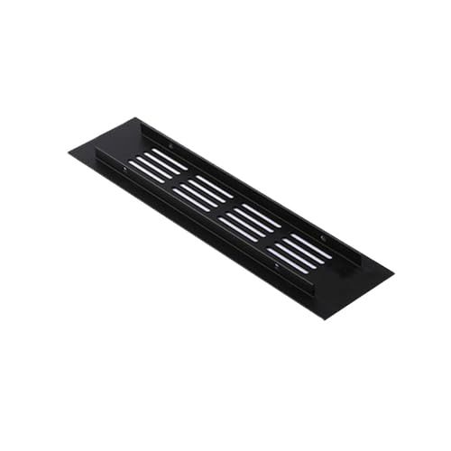 Rectangular Ventilation Grille, 2Pack 150mm*50mm Air Vent Grille, Aluminum Alloy Kitchen Air Vent Cover
