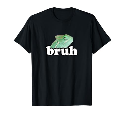 Cute Kids Bruh Reptile Chameleon Lover Camiseta