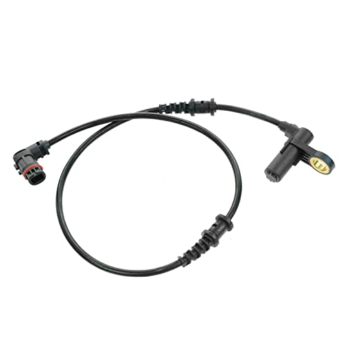 TRQ Front ABS Wheel Speed Sensor Compatible with 2000-2006 Mercedes-Benz CL500 2001-2006 CL55 AMG 2006 S350 S430 S500 S55 AMG S65 AMG