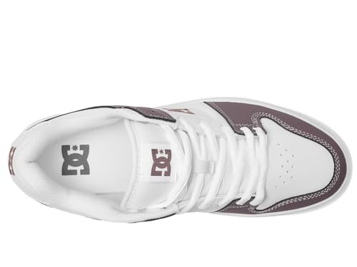 Image of DC Manteca 4, White /Plum, 8