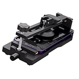 Construction et taille en acier : fabriqué en acier avec une finition noire, les dimensions 206 x 90 x 80 mm offrent un effet de levier robuste et un encombrement compact qui s'adapte à la plupart des espaces de travail et bancs de réparation.