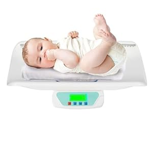 Digital Baby Weighing Scale with Tray, High Precision, 30 Kg Capacity, Stainless Steel Construction