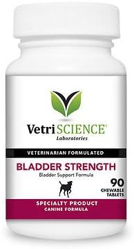 Bladder Strength Support Urinary Tract Health for Dogs 90ct