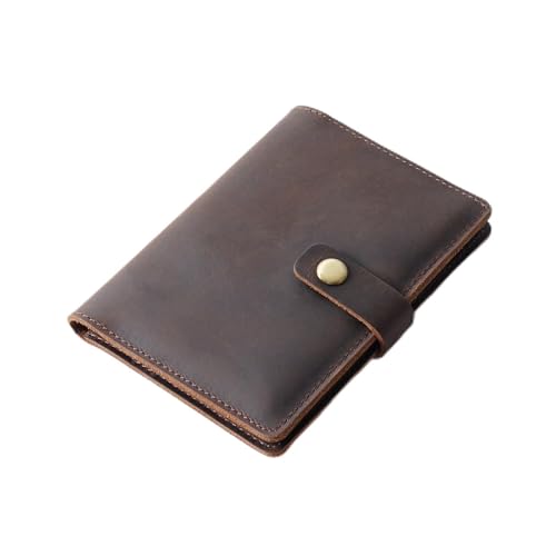 Retro Multifunctional Portable Wallet Casual Fashion Clutch Passport Book(Coffee)