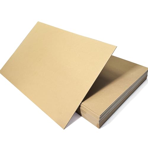 20 Boards of 12”x 19”, 6mm 1-4th inch MDF (Medium Density Fibreboard), Glowforge Ready, Unfinished - for Laser Engraving, CNC, Wood Burning, Router, Scroll Saw. by Craft Closet