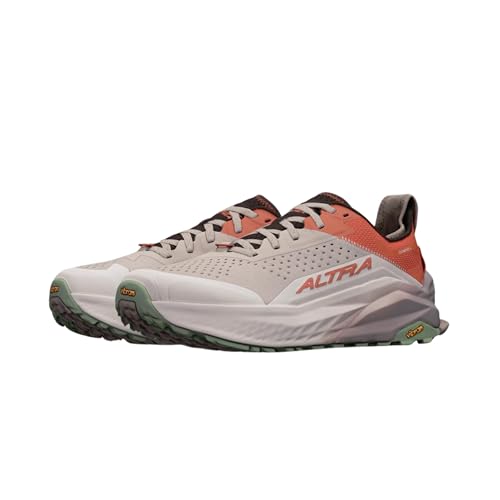 Altra Chaussures de Course Olympus 6 Trail pour Homme, Orange/Argile, 9 – vue 5
