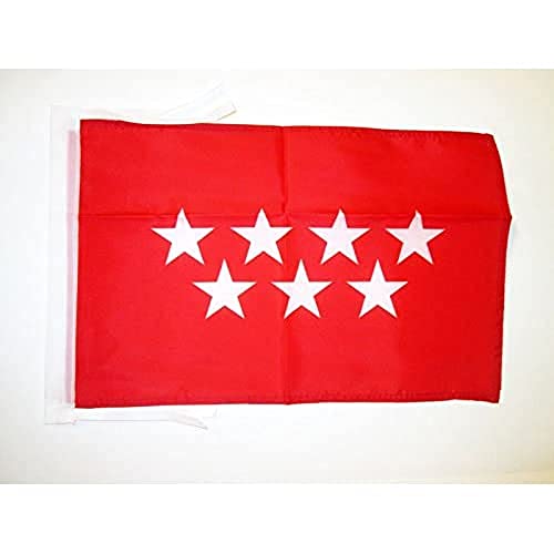 AZ FLAG, Community of Madrid Flag, 18'' x 12''