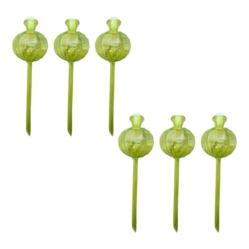 ZYMIADOU - ZYMIADOU Ampoules d'arrosage automatique pour plantes d'intérieur - Réutilisables - Systèmes d'irrigation de jardin avec protection des racines - Remplissage supérieur
