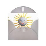 Facile à utiliser : avec une enveloppe en perles d'amour, la carte de vœux à impression solaire amicale peut être facilement ouverte en quelques secondes, ce qui en fait une option pratique pour ceux qui veulent envoyer de beaux messages bien pensés sans aucun problème.