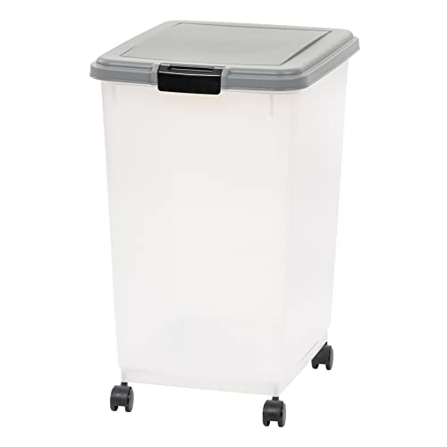 Amazon Basics Airtight Dog Food Storage Container With Scoop - 69 Qt #TOP1