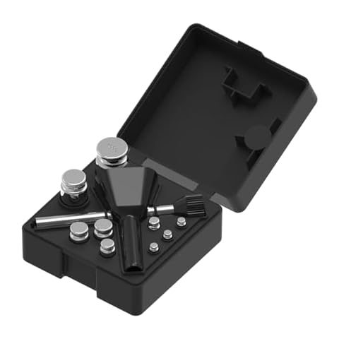 MAXUS Precision Calibration Weights Set with Powder Trickler Cover