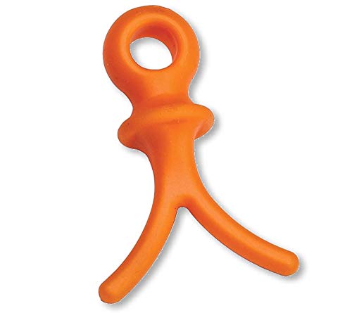 Pine Ridge Archery Wishbone Bow String and Cable Dampener, 14 Grains, Noise, and Vibration Reducer, Compatible with Crossbows and Compound Bows, Orange, Pack of 4