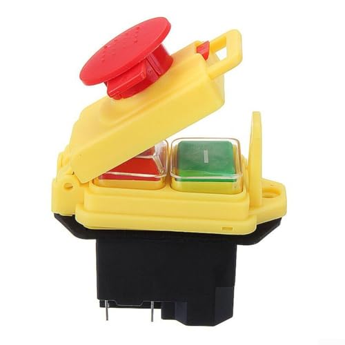 Elektromagnetischer Schalter 400V 15A IP54 Wasserdicht 7Pin Design Ersatzschalter Maschine Sicherheitsschalter