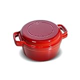 Home VSS HomeVSS 5-Quart Enameled Cast I...