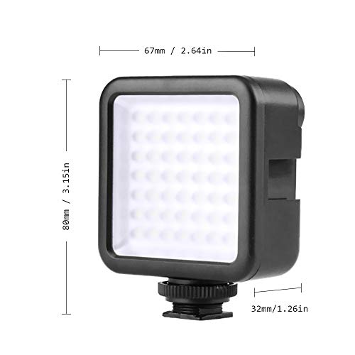 Docooler Iluminação De Fotografia De Câmera Portátil Led Luz De Preenchimento De Fotografia De Vídeo