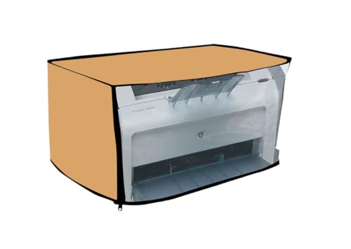 MAHAL CREATION Printer Cover for HP Laserjet M1020 Plus Printer with Zipper Waterproof, Dustproof, Size (15 X 9.5 X 8.5) Inches, Beige.