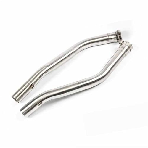 Für Kawasaki ZZR1400 Für Ninja ZX14R 2006-2016 Edelstahl Mittelrohr/Schalldämpfer/Auspuffanlage ZX-14R ZX 14R Komplettanlage Slip-On