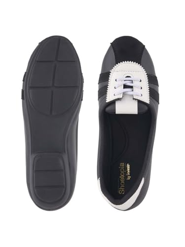 Image of Shoetopia Classic Lace-Up Ballet Flats for Women Fashion Sandals for Casual, Party & Daily Footwear