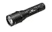 SureFire P2X Fury Dual-Output LED Flashlight with anodizded aluminum body, Black