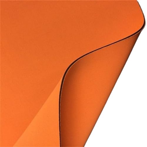 Tela Impermeable Neopreno material de goma del salto de las telas del equipo de buceo del neopreno del grueso de 2.5m m(Orange)
