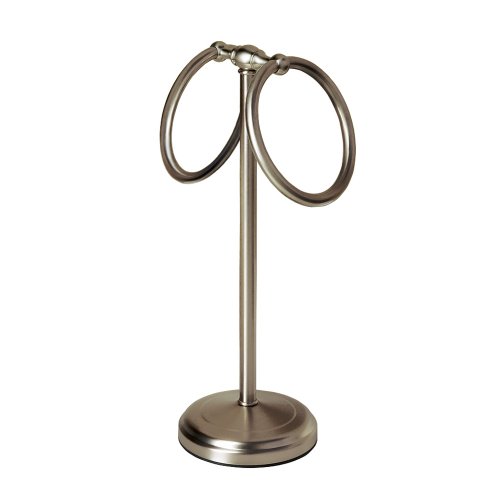 Gatco 1454SN Countertop Towel Ring, Satin Nickel