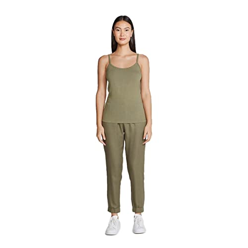 Calça Básica Feminina Cintura Média Jogger