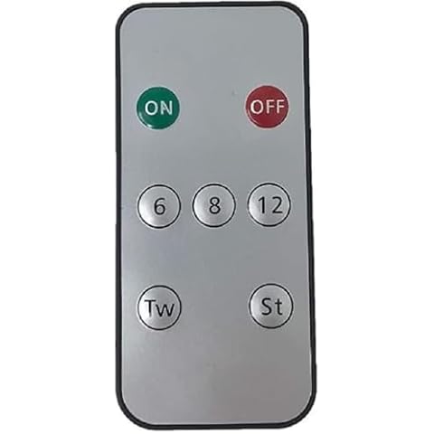Celestial Lights Remote Control for Use with Celestial Lights Window Candles ONLY with IR replacment Bulbs. Cover