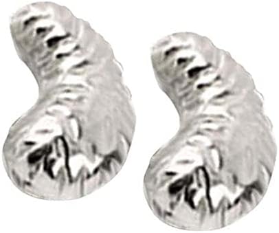 Cashew in Pure Silver for Puja Offering Kaju Dry Fruit Prasad Hindu Religion Pooja Item (10 Pcs (20 Grams))