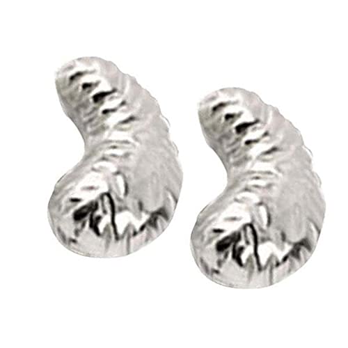 Cashew in Pure Silver for Puja Offering Kaju Dry Fruit Prasad Hindu Religion Pooja Item (5 Pcs (10 Grams))