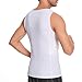 LIBOSHENG Deep Conceal Carry Shirts Men's - Daily Concealed Carry Compression Vest, Suitable for Small, Compact Handguns White XXL